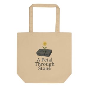 A Petal Through Stone Tote Bag